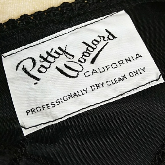 1970's Patty Woodard Quilted Black Velvet Jacket - Picture 8 of 8